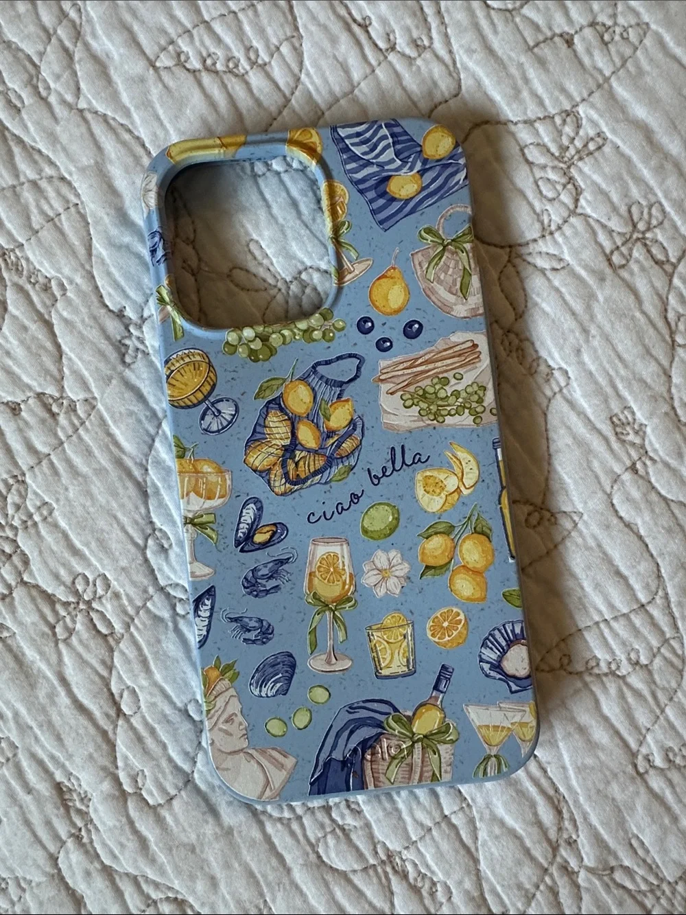 NWOT Pela Case Powder Blue Ciao Bella iPhone 14 Pro Max Case
